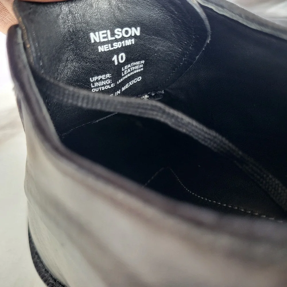 Steve Madden x GQ NELSON Oxfords Men's Size 10 Black
